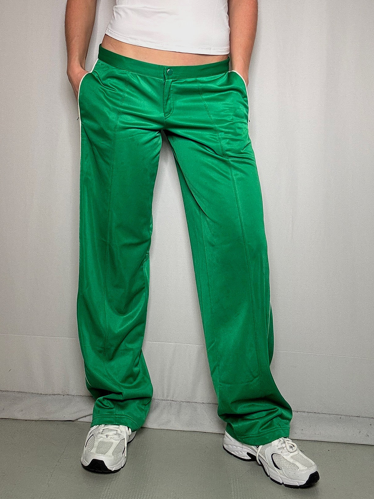 Pantalon sportif vert M vintage