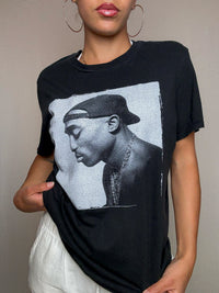Tshirt noir 2PAC S vintage