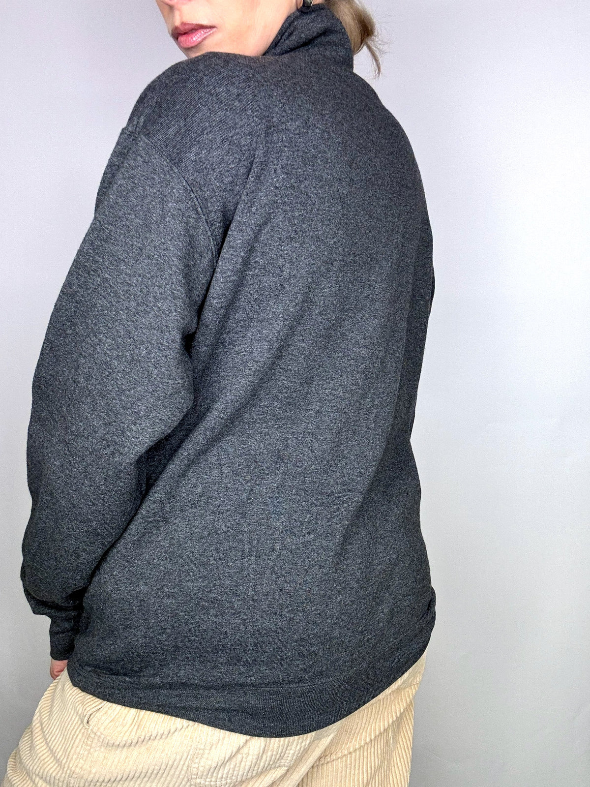 Navy sweatshirt SYRACUSE x CHAMPION M vintage