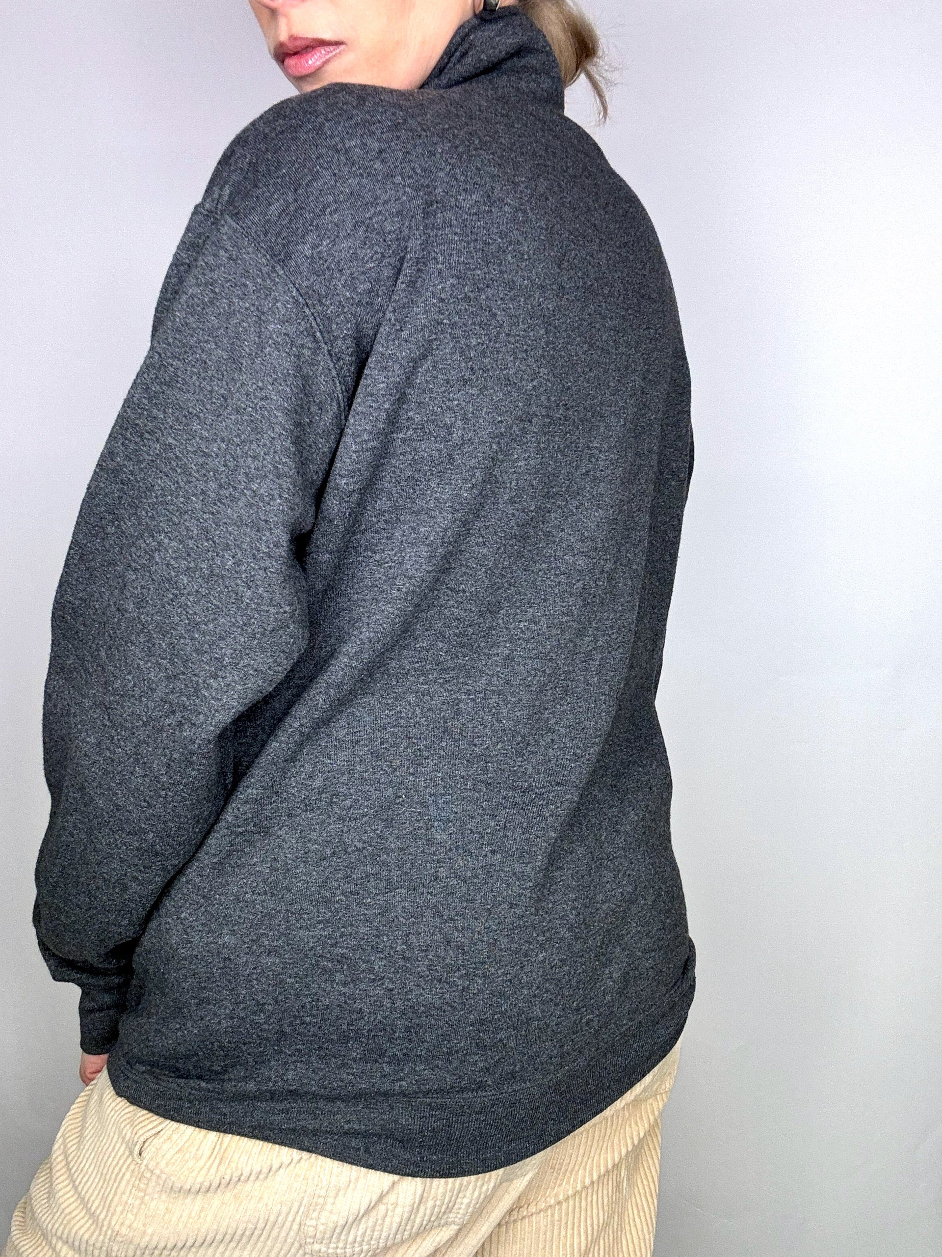 Navy sweatshirt SYRACUSE x CHAMPION M vintage