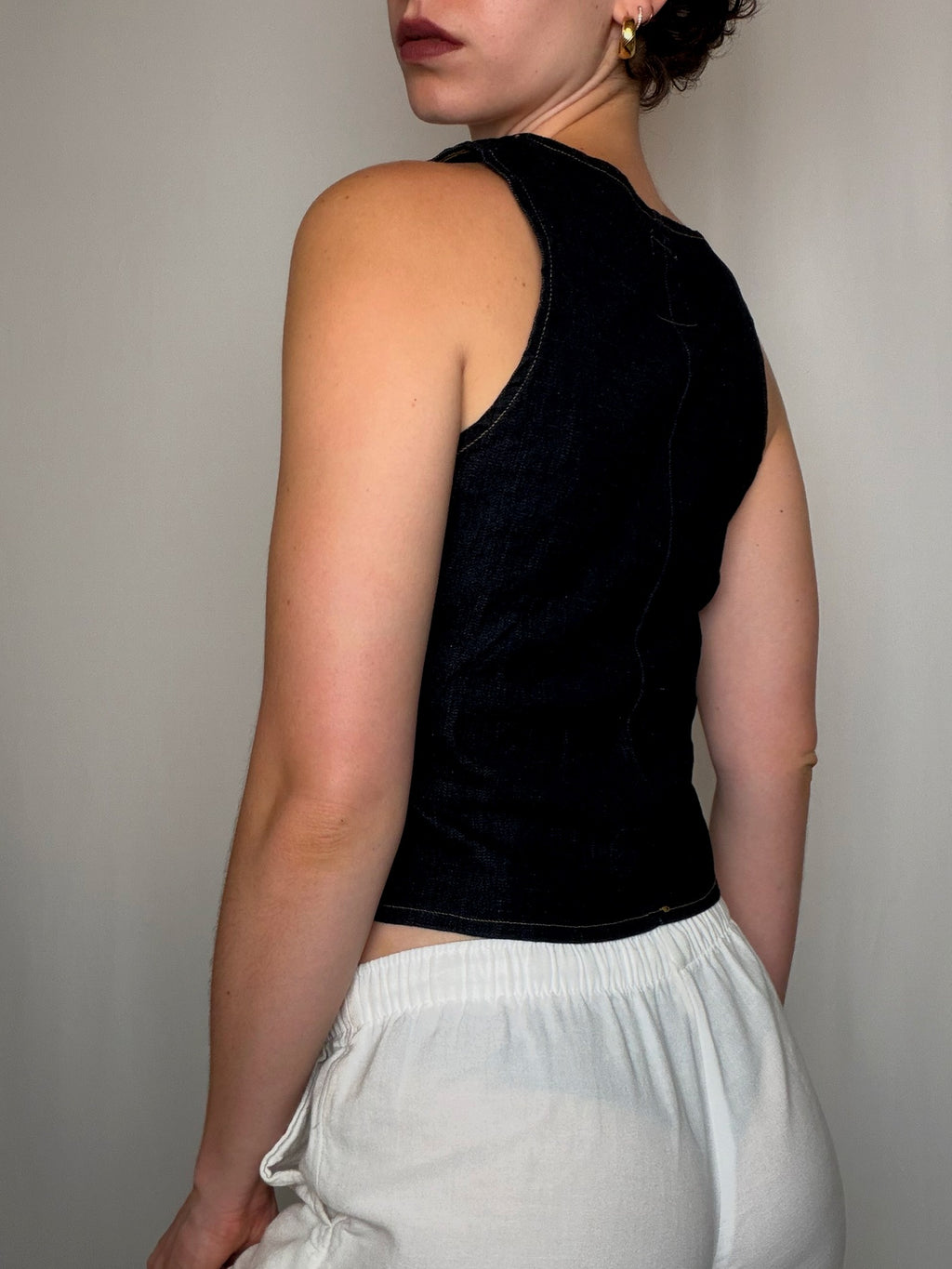 Vintage Jeans-Top Größe S