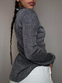 Cardigan à paillettes M/L vintage