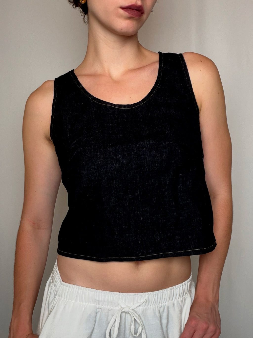 Vintage Jeans-Top Größe S