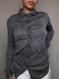 Cardigan à paillettes M/L vintage