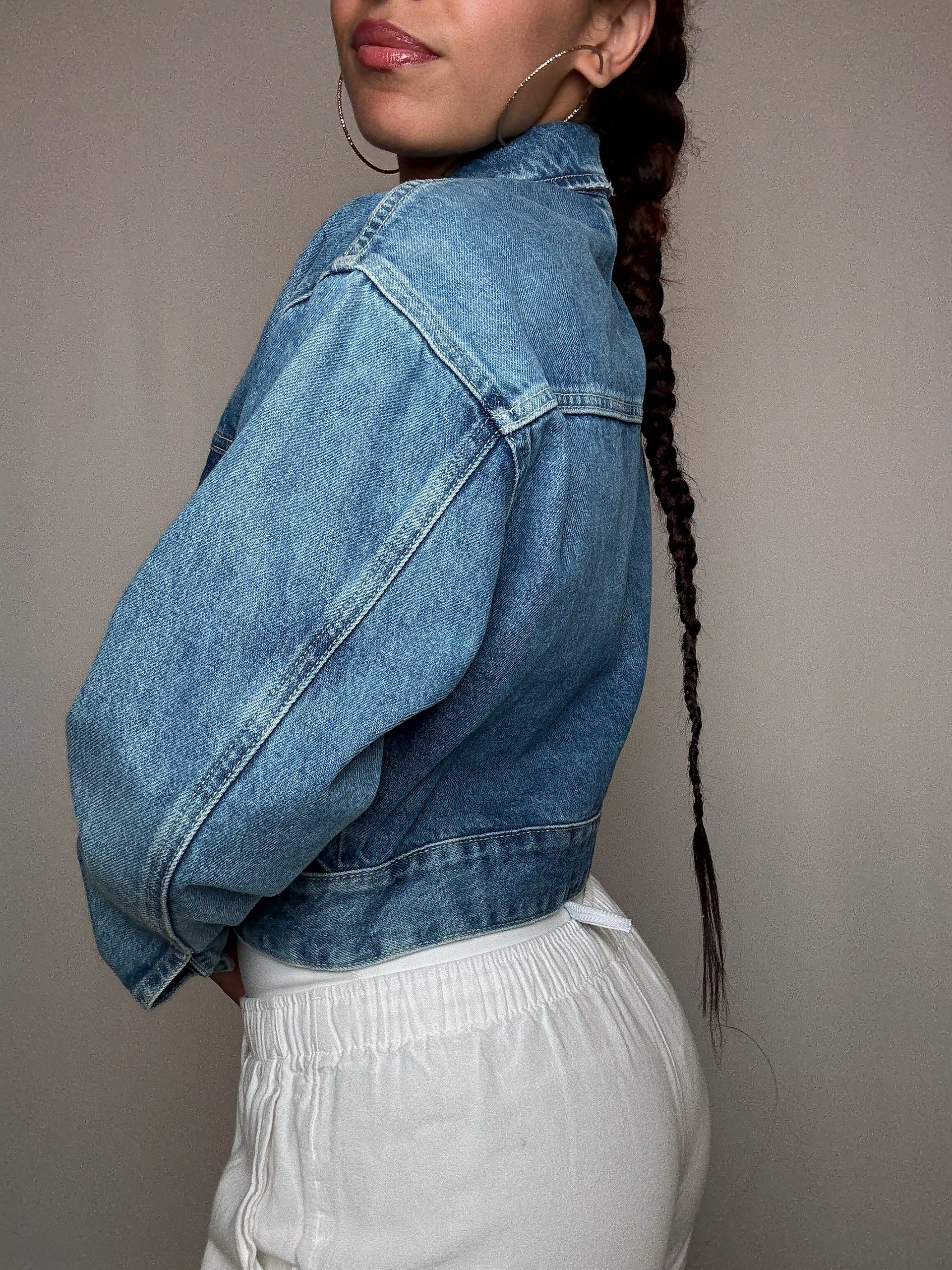 Veste en denim Tommy Hilfiger S vintage