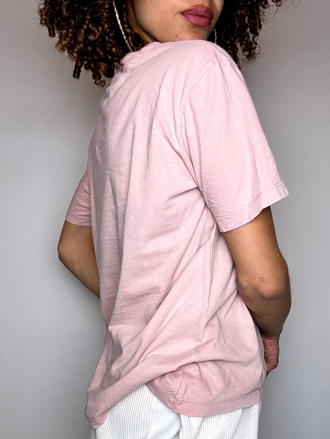 ADIDAS S/M vintage beige long-sleeved crop top