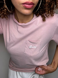 ADIDAS S/M vintage beige long-sleeved crop top
