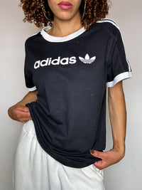 Tee shirt noir ADIDAS M vintage