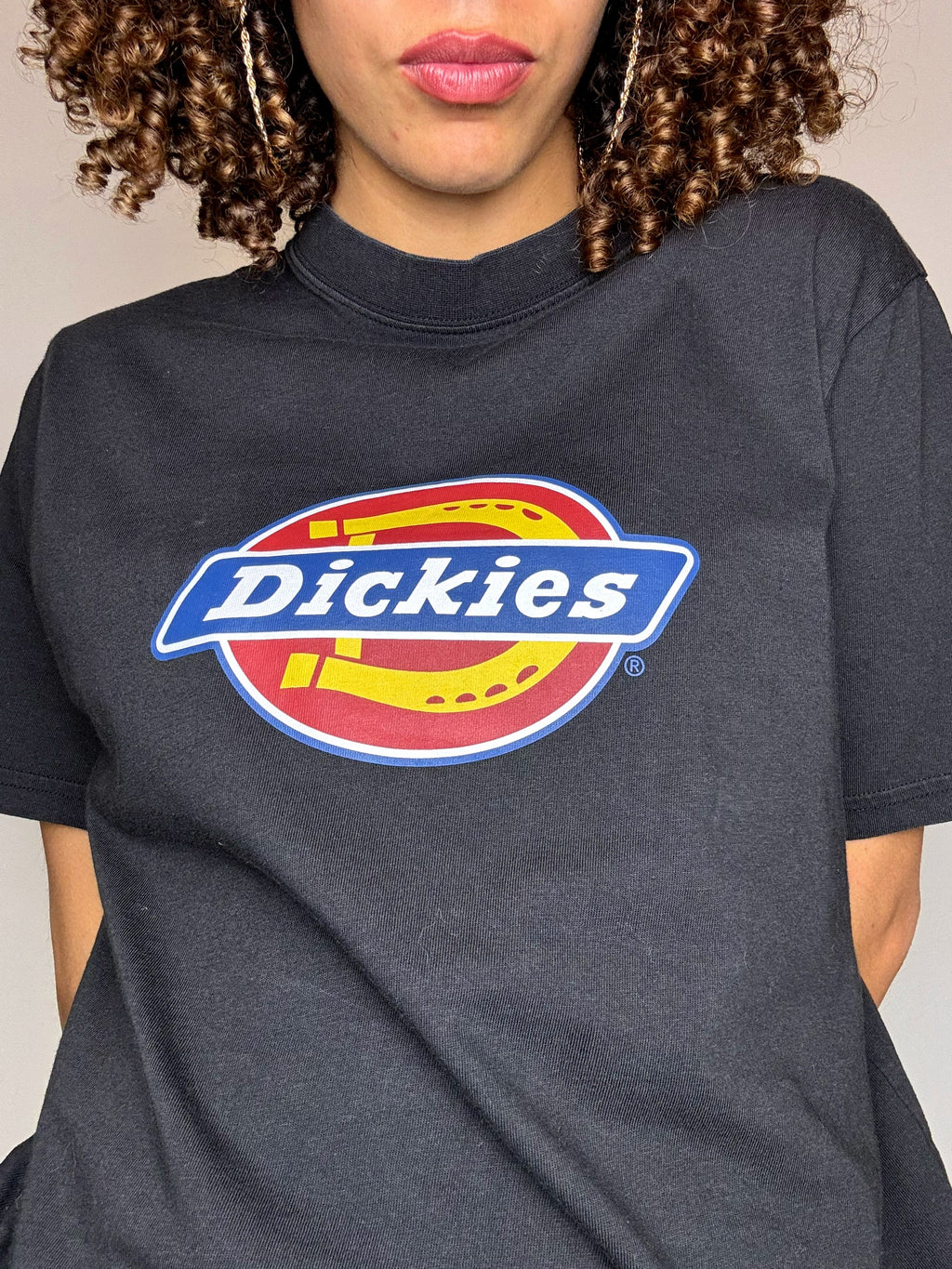 Tee shirt noir DICKIES M vintage