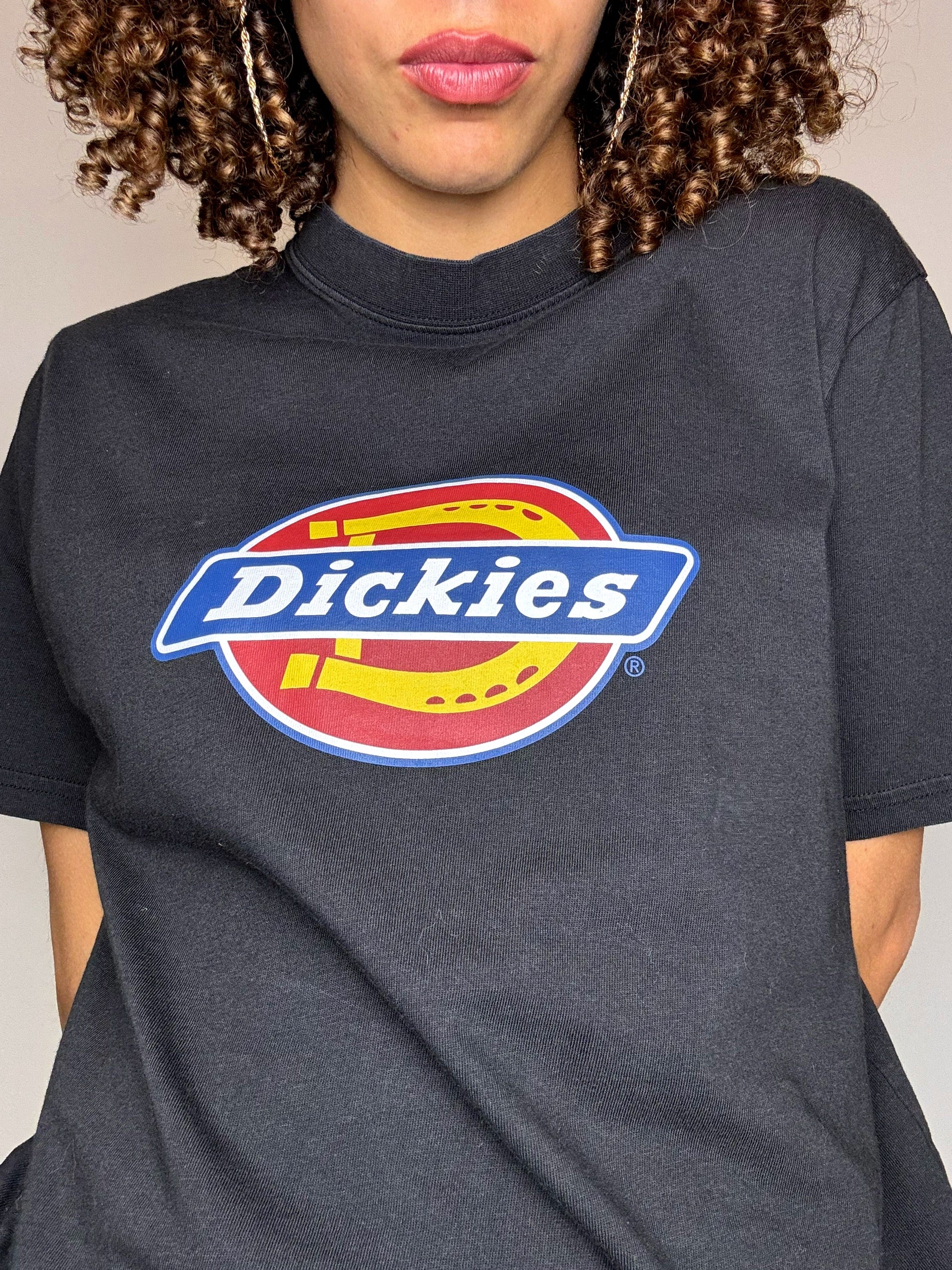 Tee shirt noir DICKIES M vintage