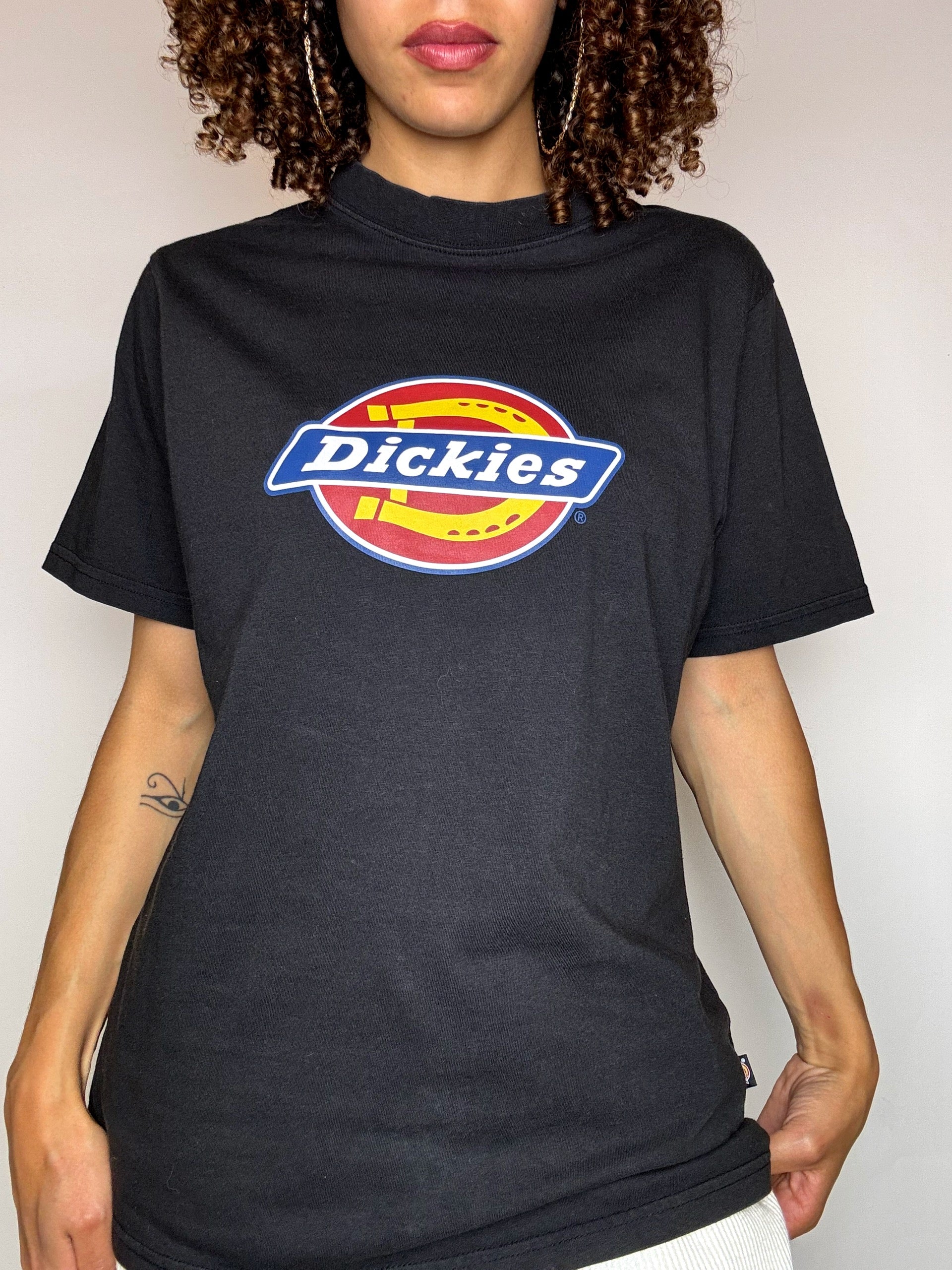 Tee shirt noir DICKIES M vintage