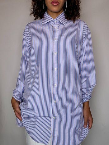 Chemise rayée THOMAS PINK L/XL vintage