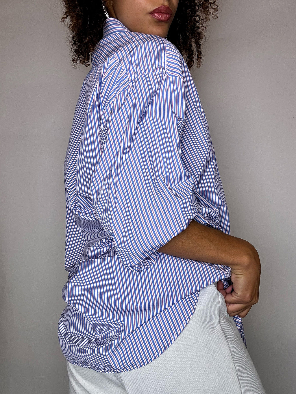 Chemise rayée THOMAS PINK L/XL vintage