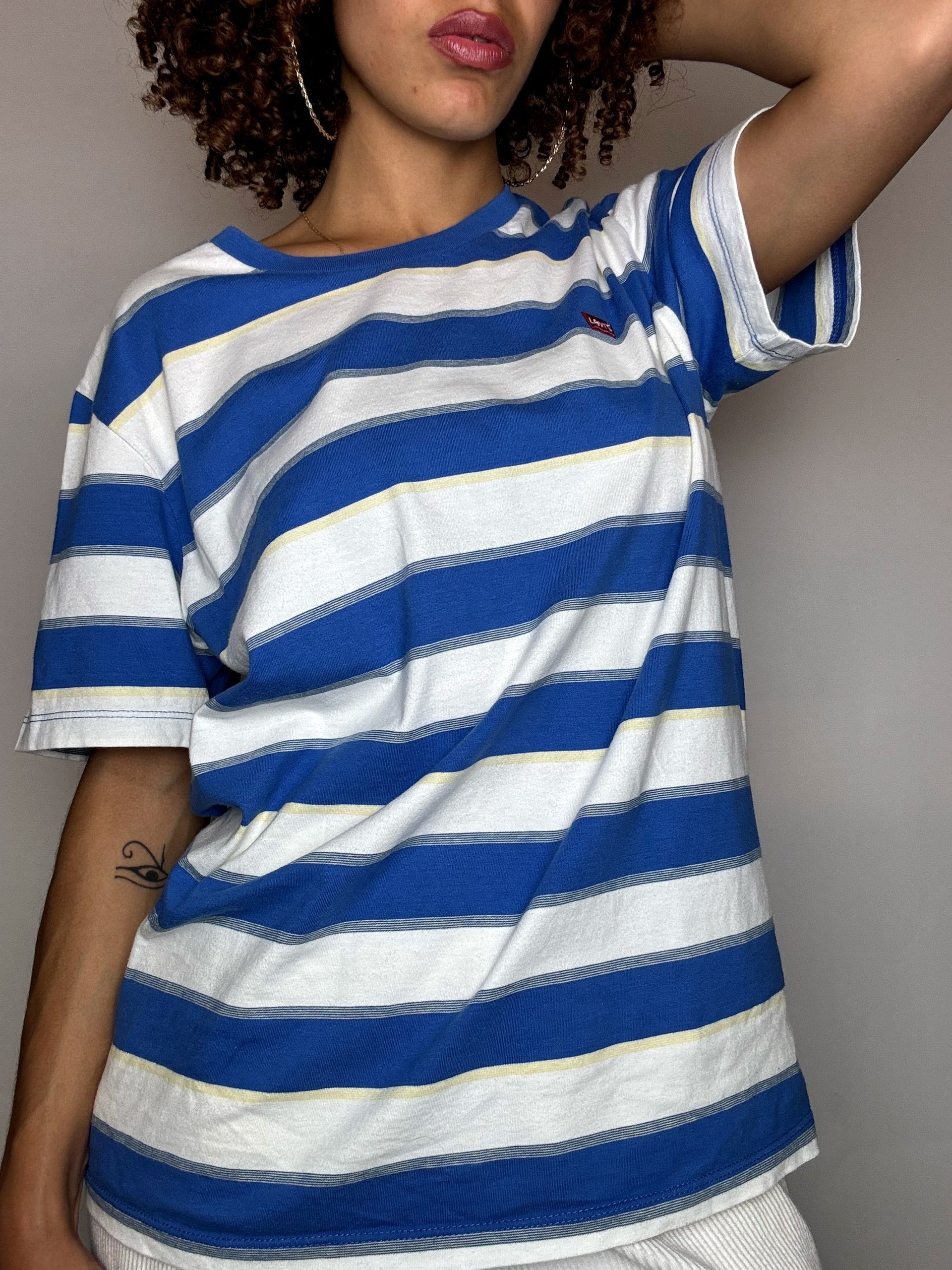 Tee shirt rayé LEVI'S M vintage