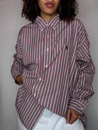 RALPH LAUREN striped shirt XXL vintage