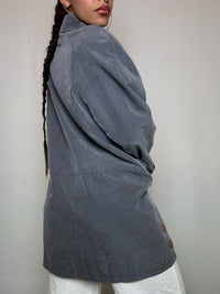 Trench gris L vintage