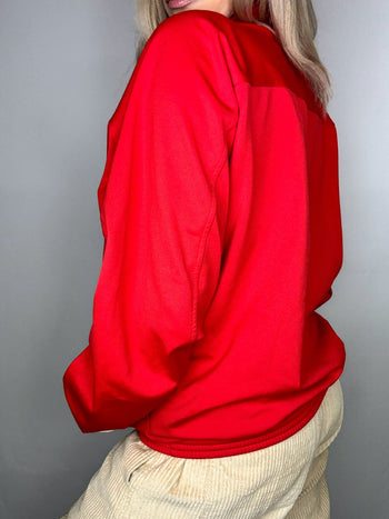 Veste en nylon rouge CHAMPION M vintage