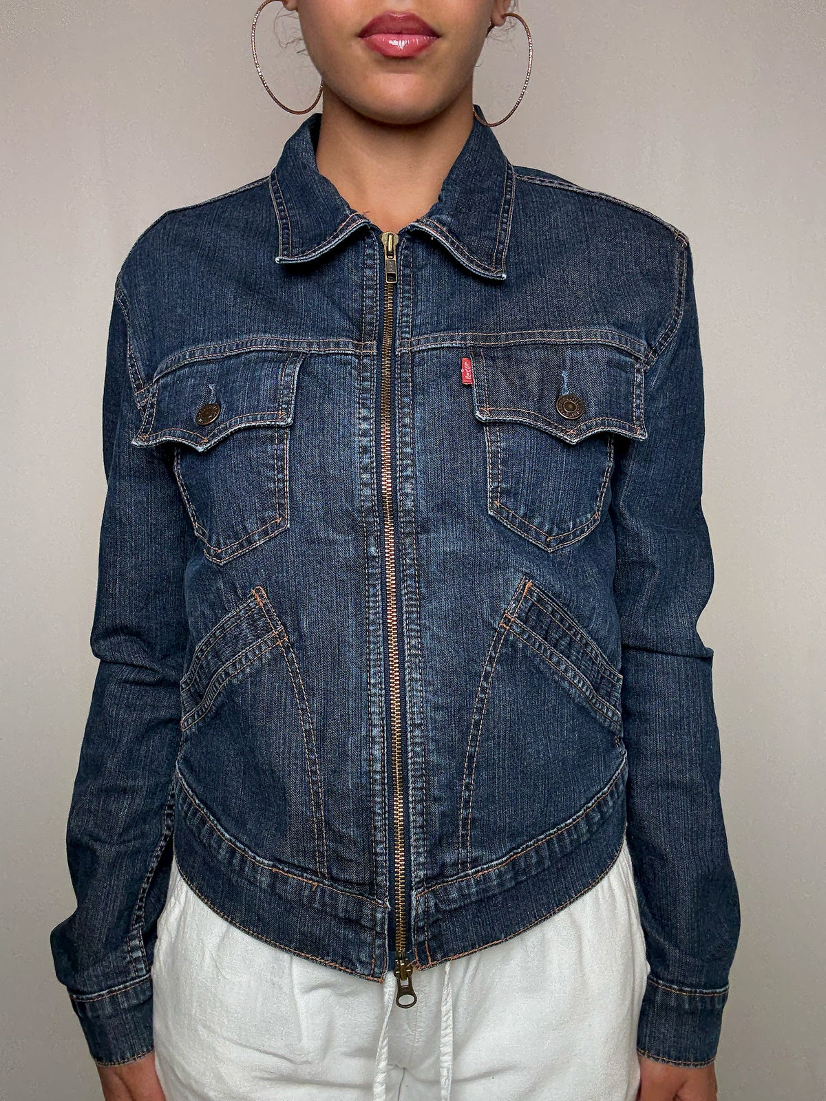 Veste en denim Levi's L vintage