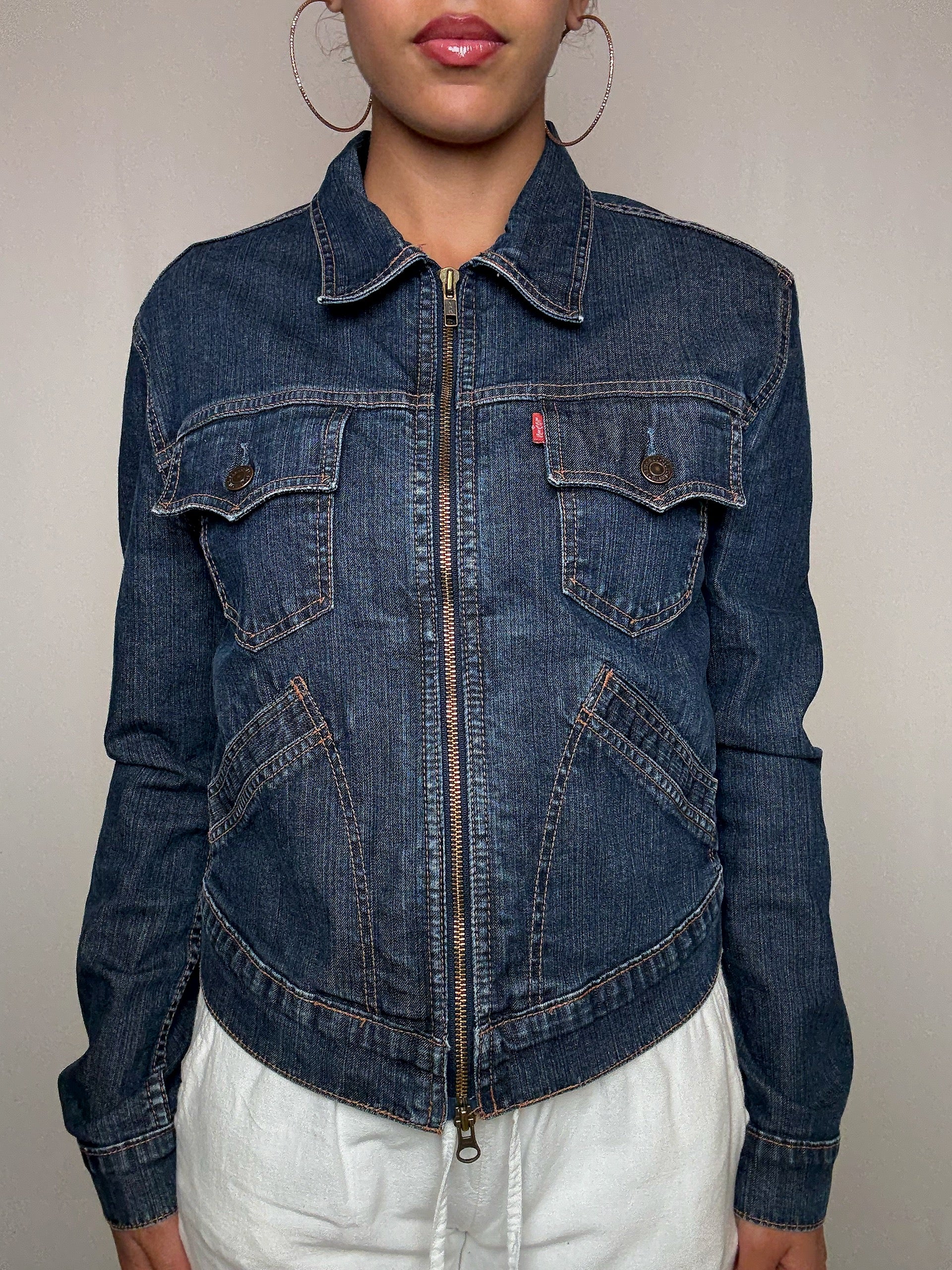 Veste en denim Levi's L vintage