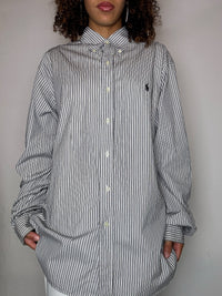 RALPH LAUREN striped shirt XL vintage
