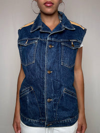 Gilet en denim XL vintage