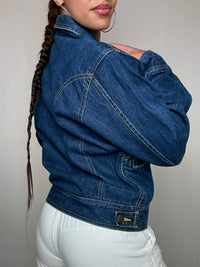 Veste en denim brut M vintage