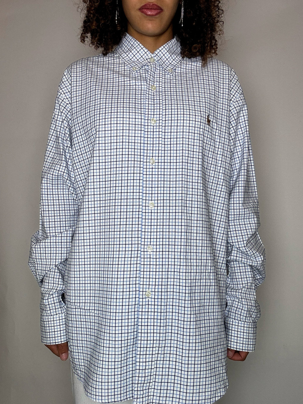RALPH LAUREN XL vintage plaid shirt