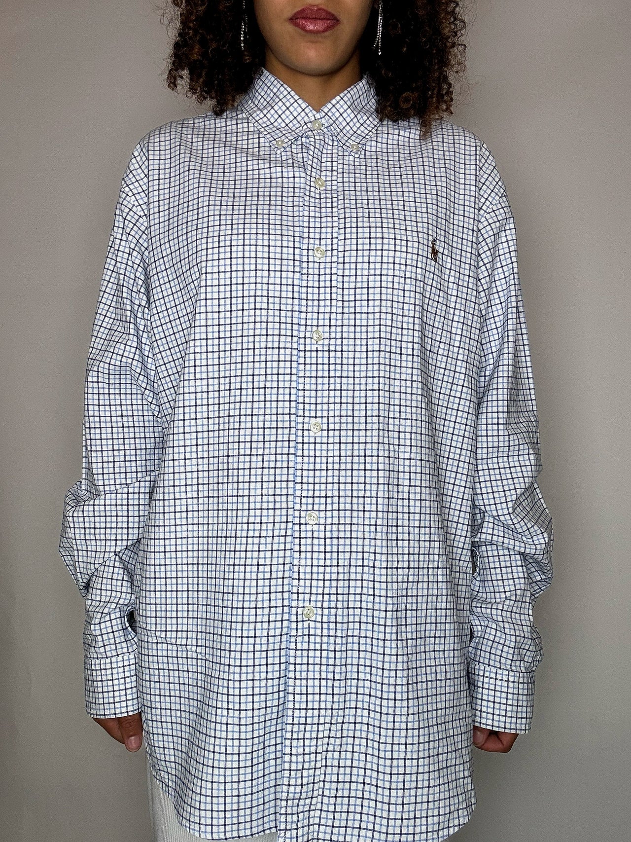 Chemise à carreaux RALPH LAUREN XL vintage