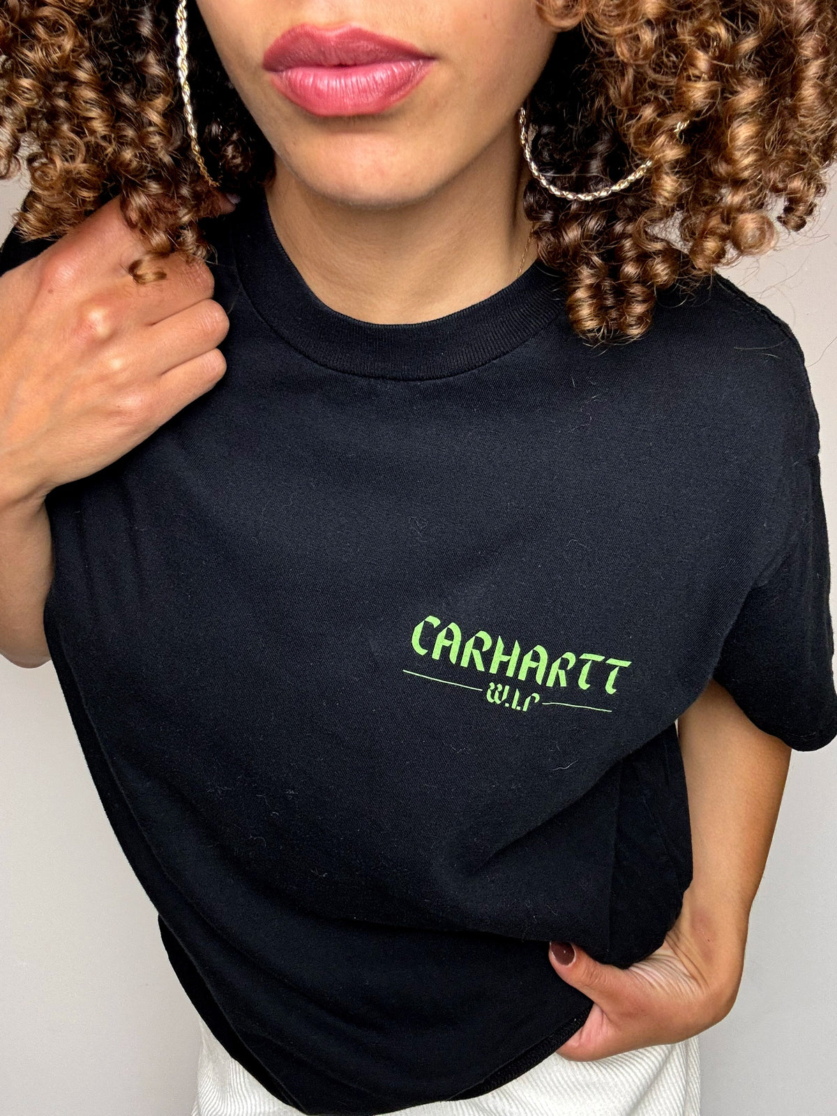 Tee shirt noir CARHARTT XS vintage