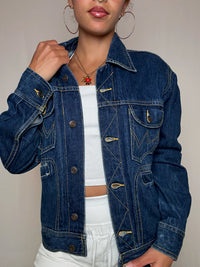 Veste en denim brut M vintage