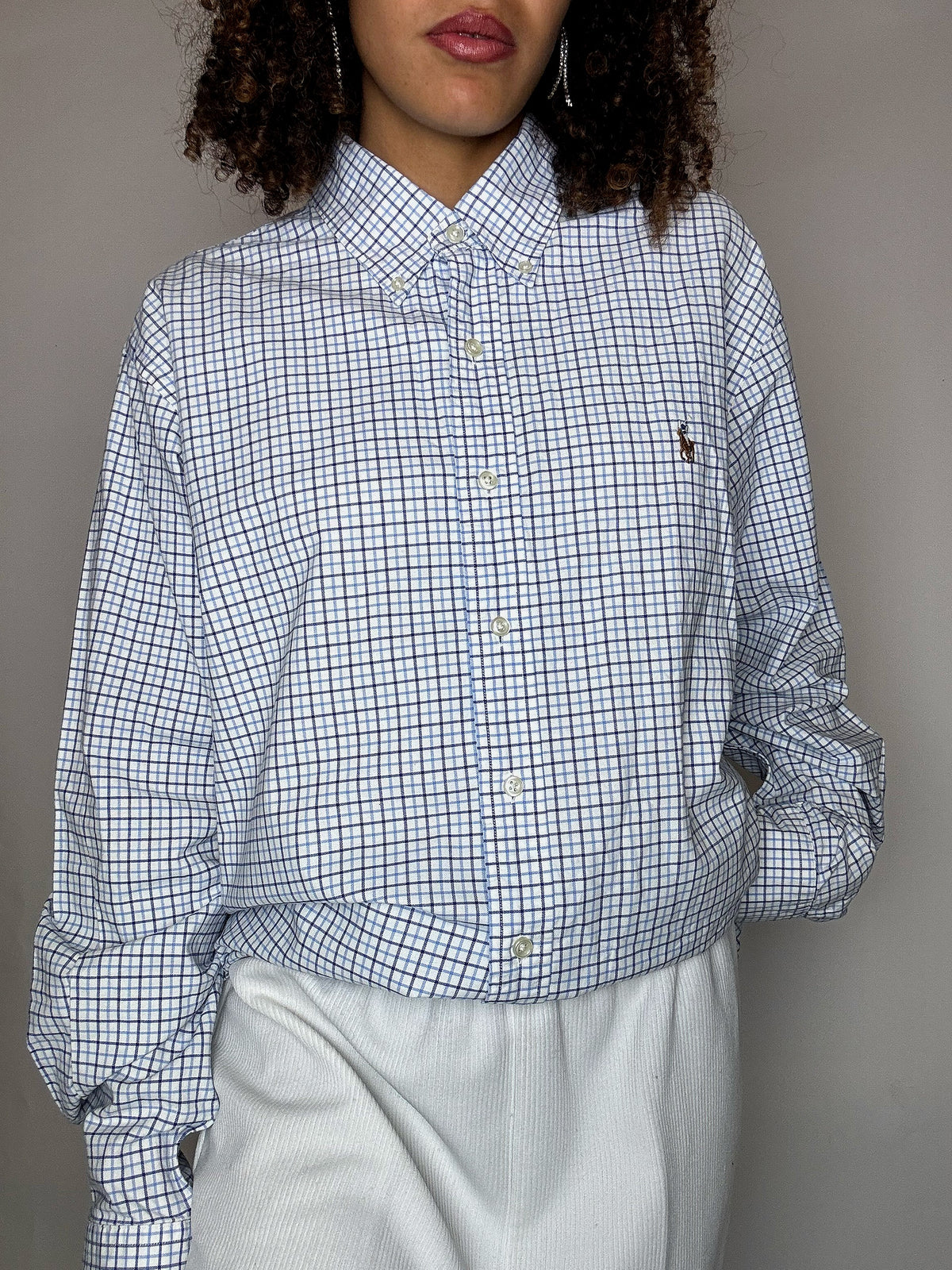RALPH LAUREN XL vintage plaid shirt