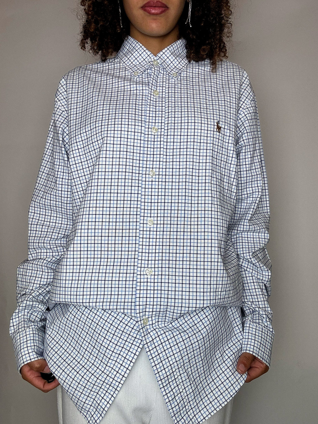 RALPH LAUREN XL vintage plaid shirt