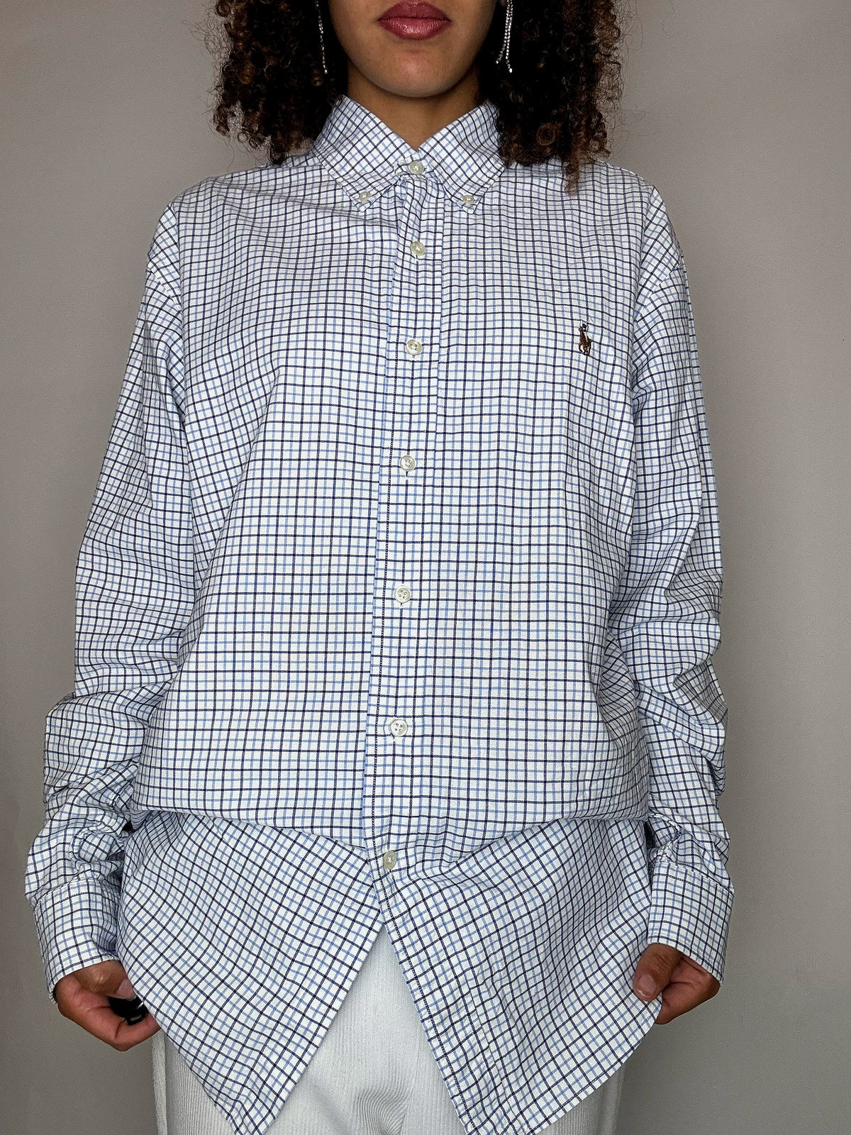 RALPH LAUREN XL vintage plaid shirt