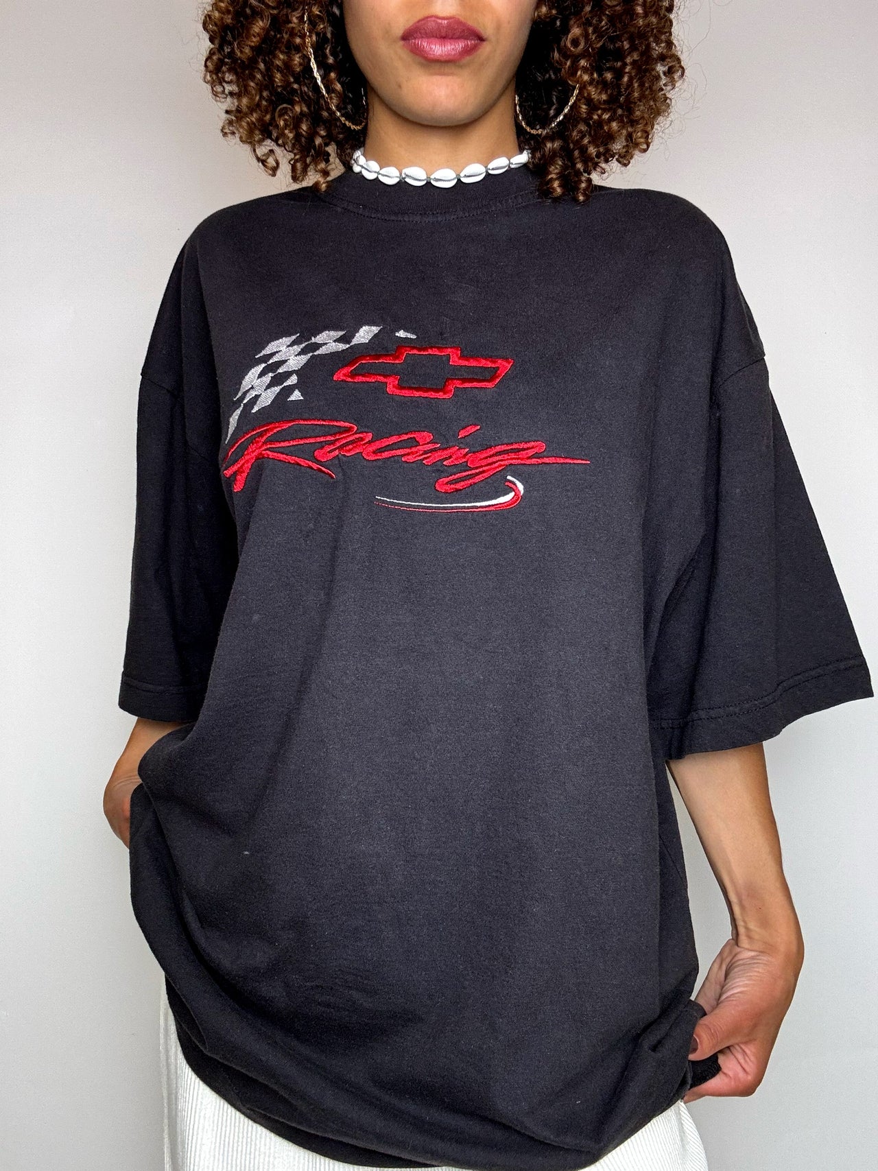 Tee shirt noir CHEVROLET XL vintage