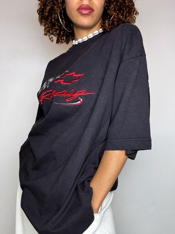 Tee shirt noir CHEVROLET XL vintage