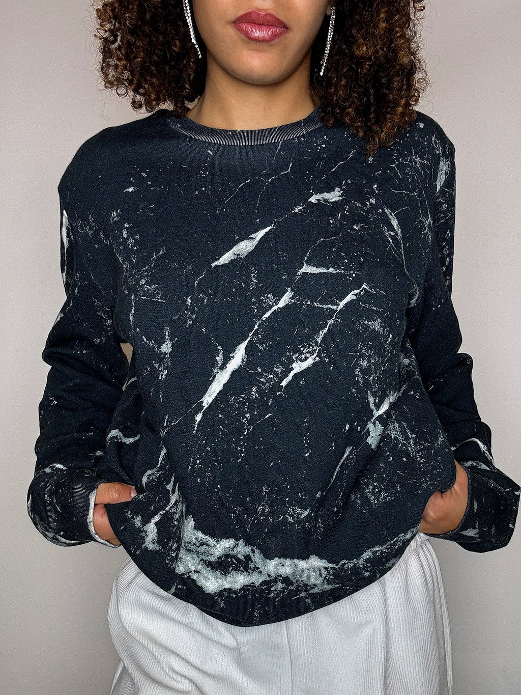 Sweat éclats de peinture CARHARTT M vintage