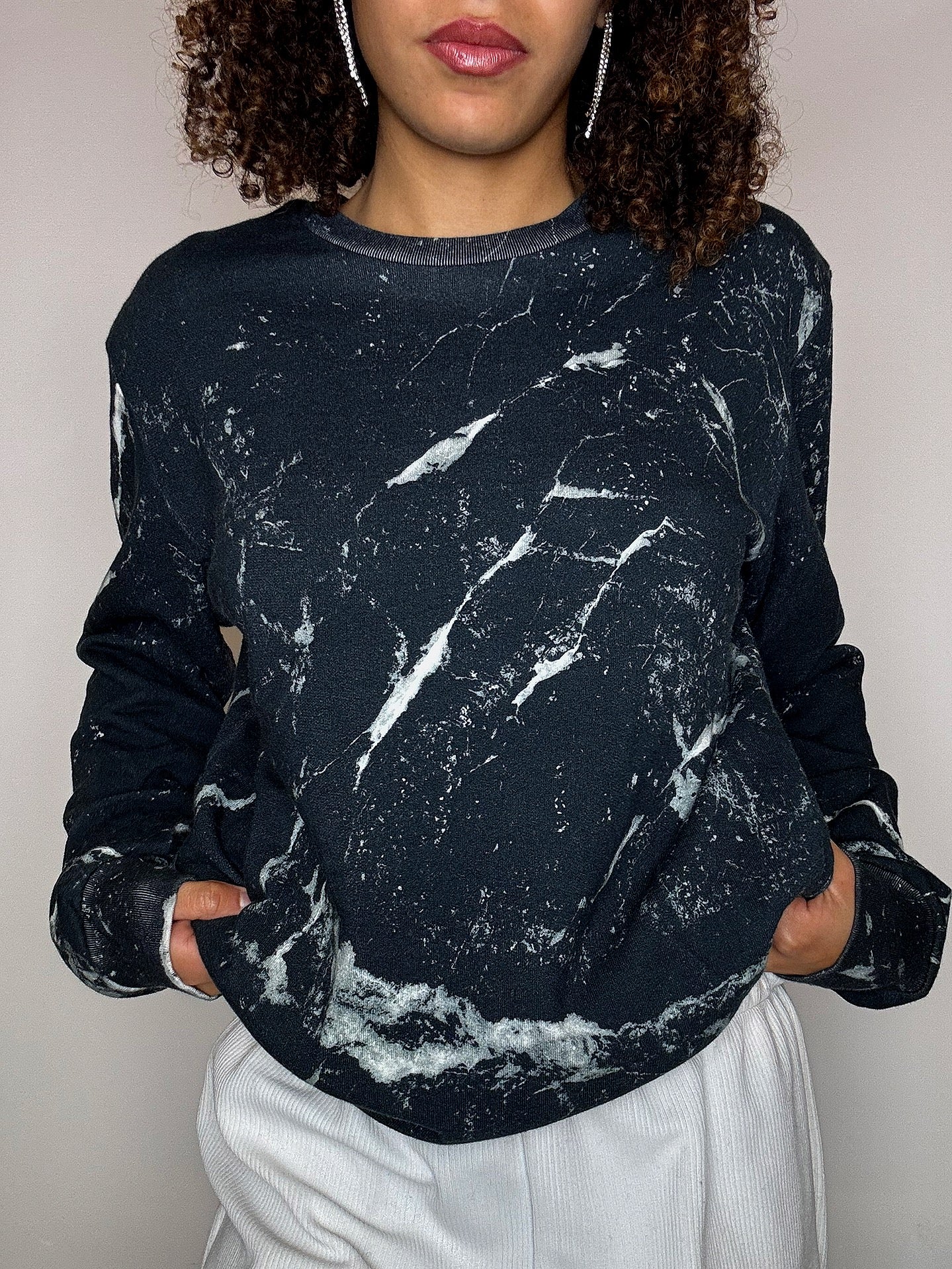 Sweat éclats de peinture CARHARTT M vintage