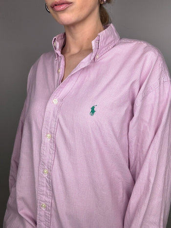 Chemise à carreaux rose RALPH LAUREN - Blake M Vintage