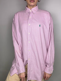 RALPH LAUREN Pink Plaid Shirt - Blake M Vintage