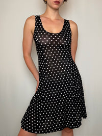 Robe polka dot S/M vintage
