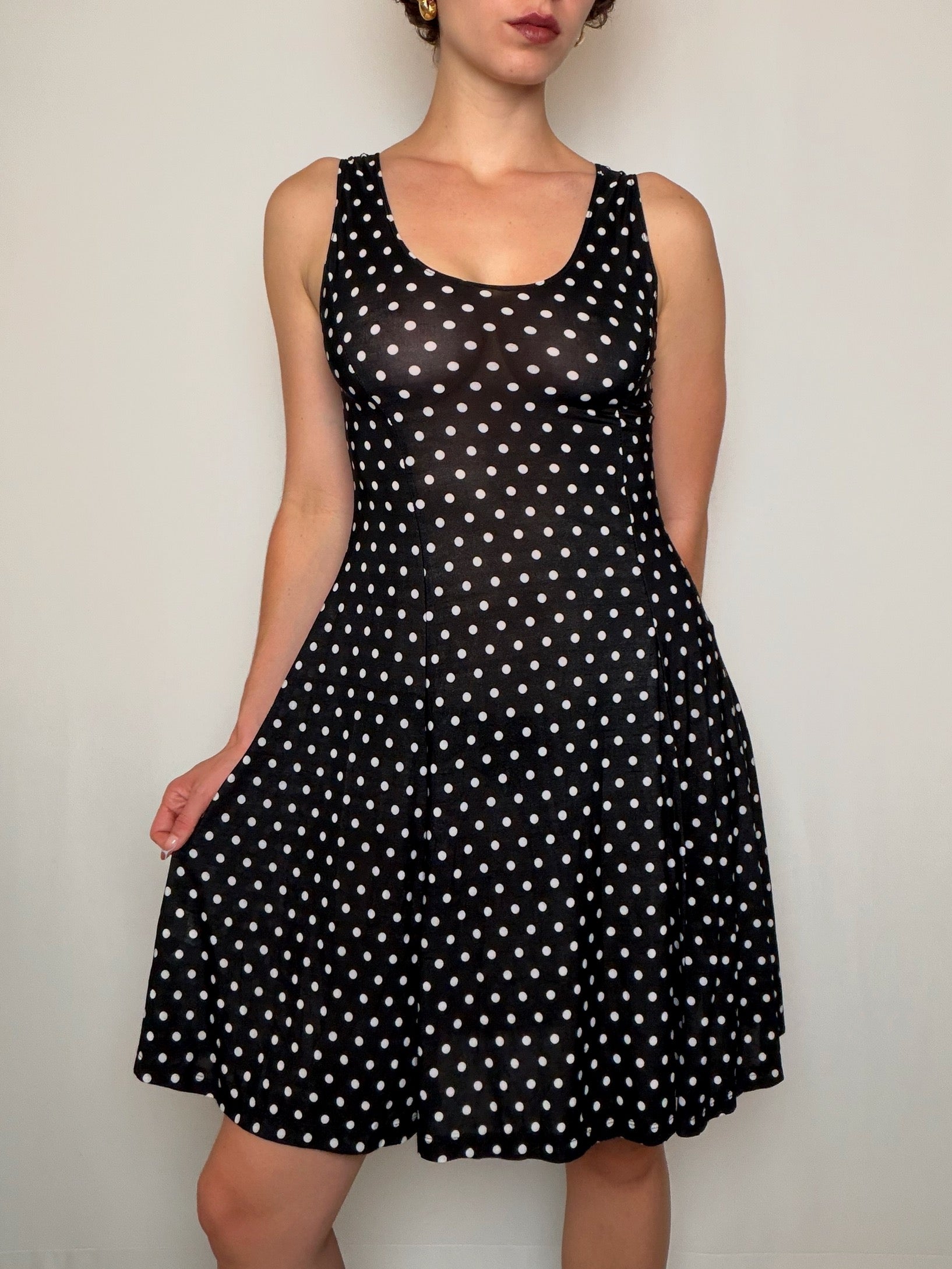 Robe polka dot S/M vintage