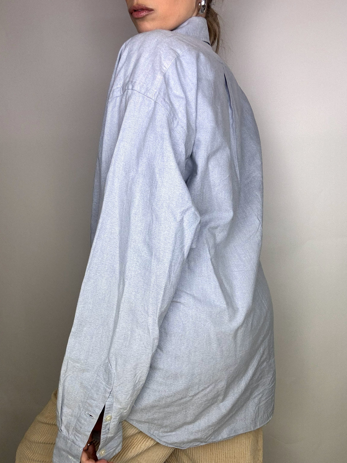 RALPH LAUREN L Vintage Blue Shirt