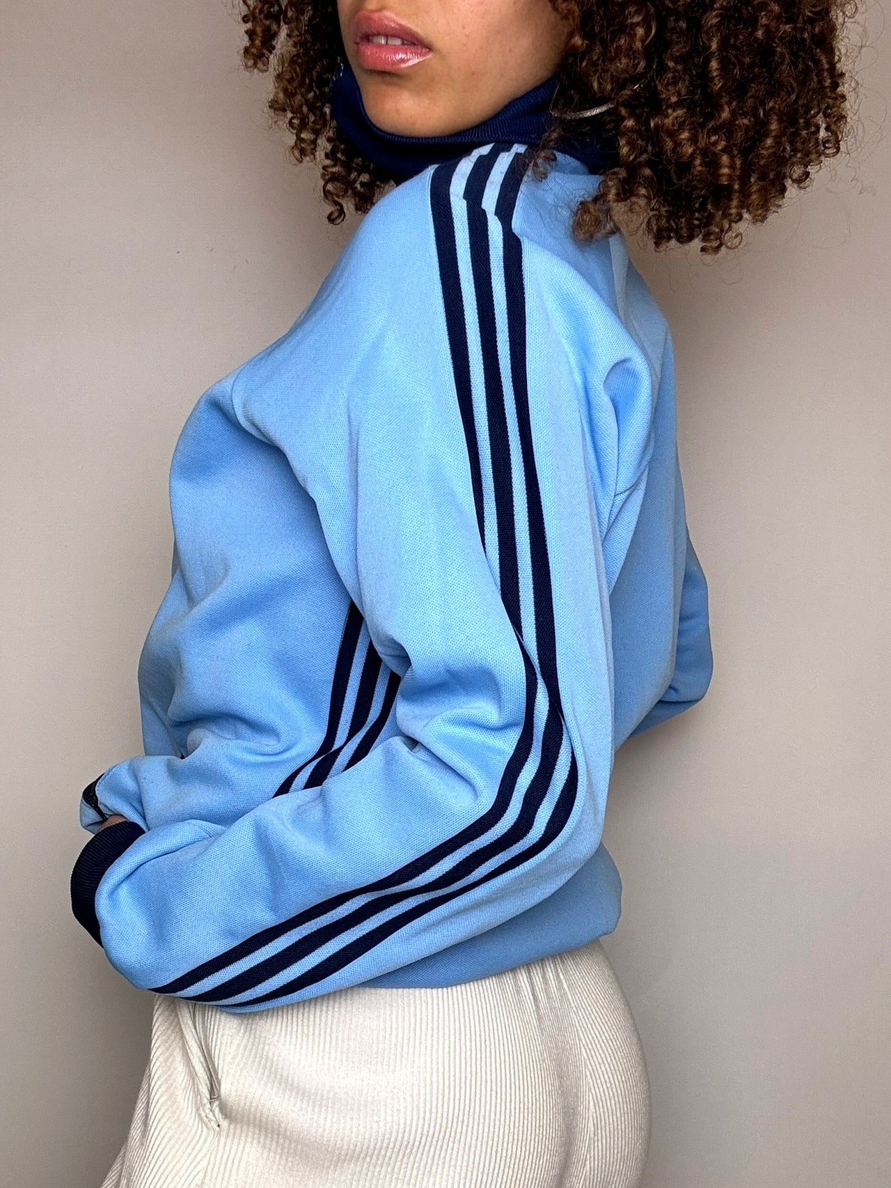 ADIDAS XL Vintage Two-Tone Hoodie
