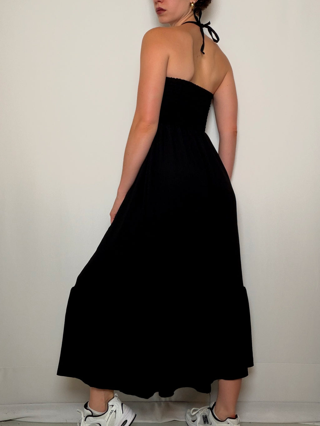 Robe noire longue S/M vintage