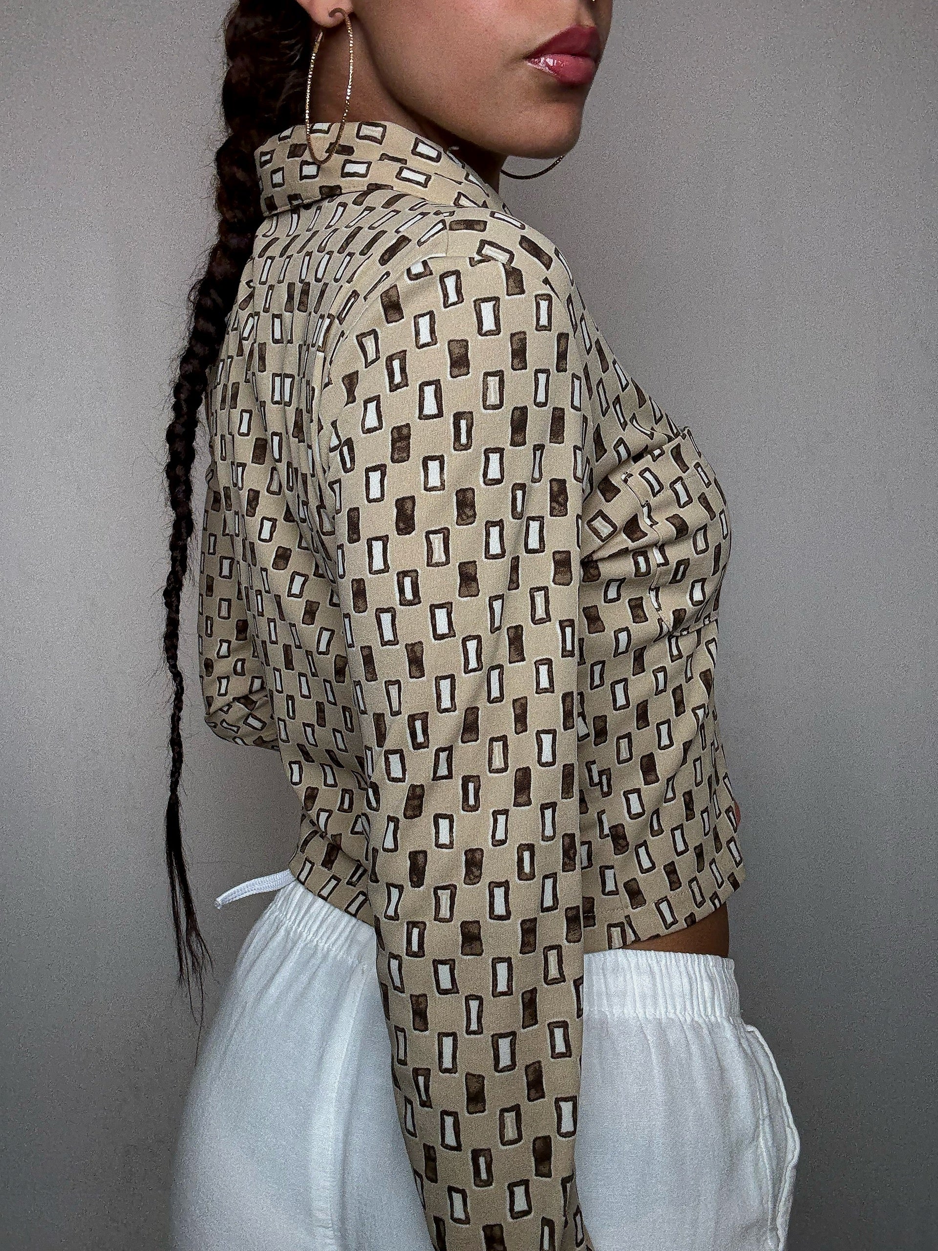 Chemise imprimée S vintage
