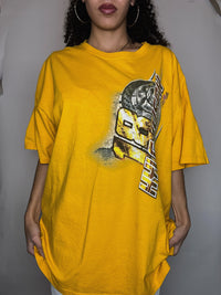 Tshirt jaune Nascar 2XL vintage