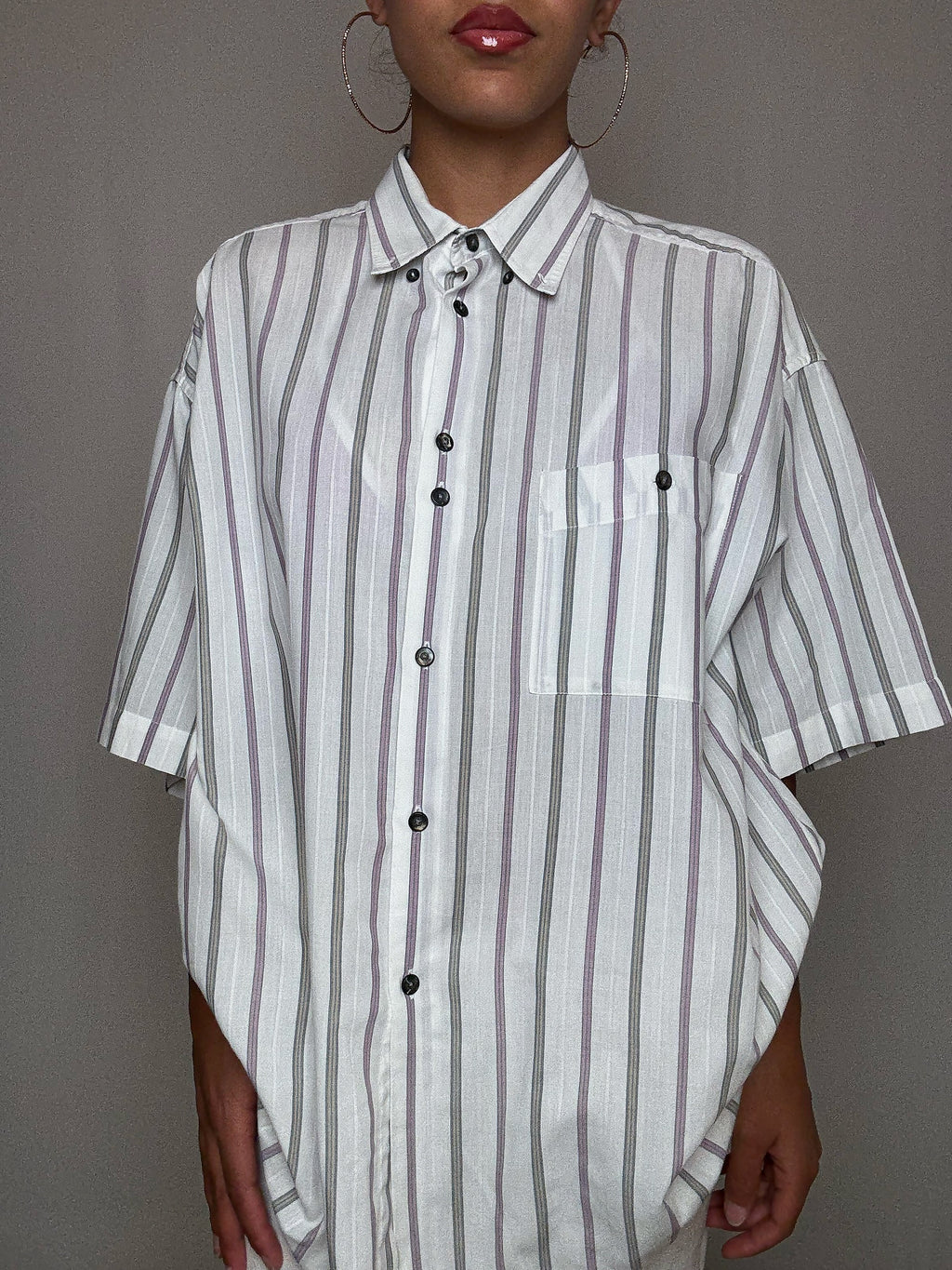 Chemise rayée XL vintage