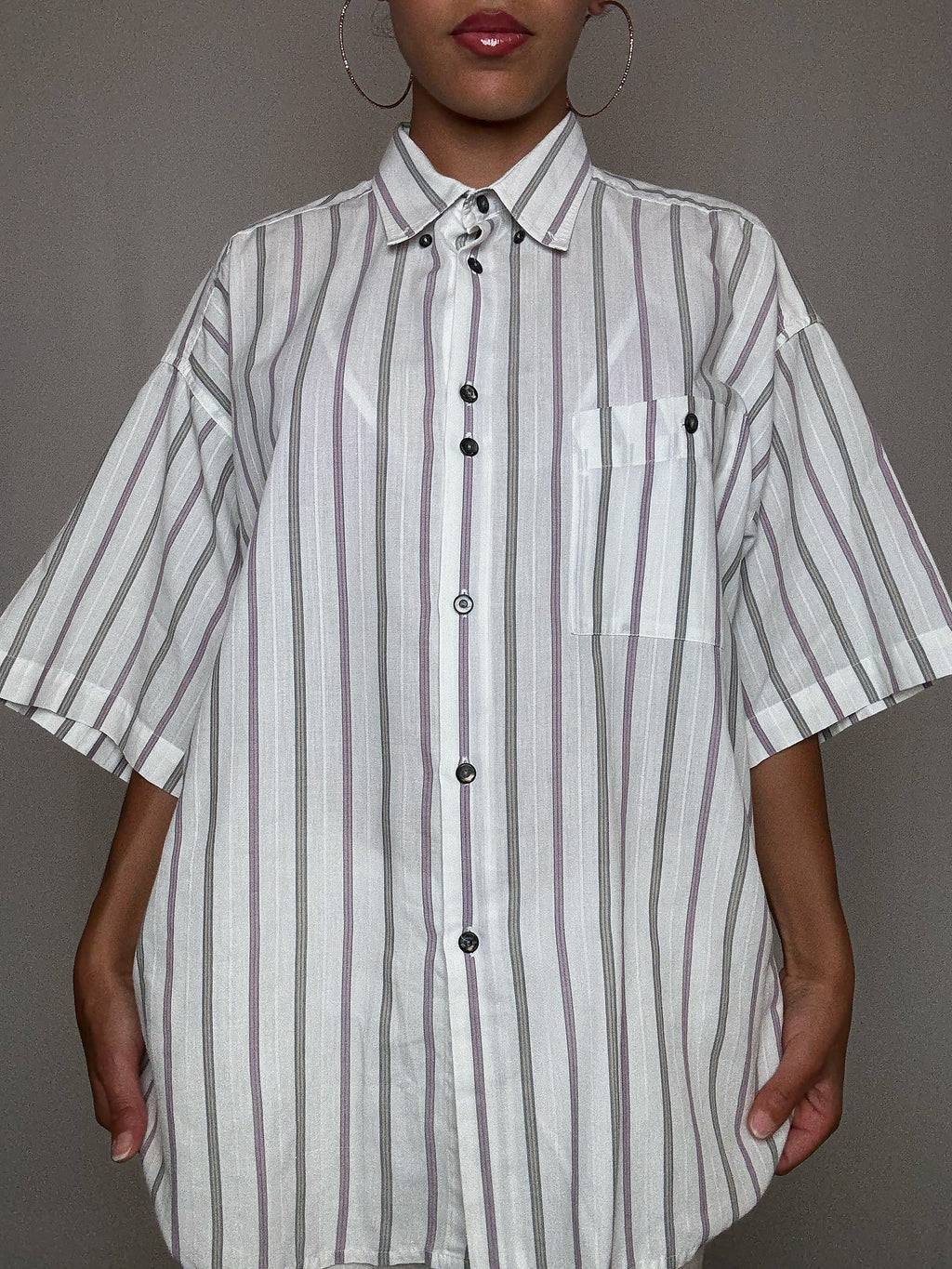 Chemise rayée XL vintage