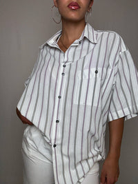 Chemise rayée XL vintage