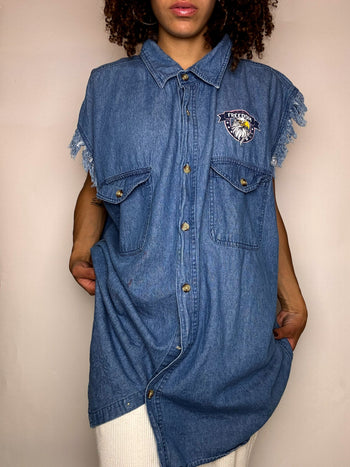 Vintage L/XL Denim Shirt